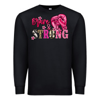 Black brave and strong Premium Sweatshirt - NancyCooperArtShop