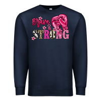 Navy brave and strong Premium Sweatshirt - NancyCooperArtShop