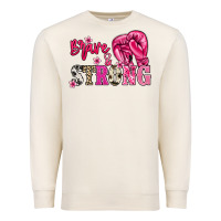 Sandshell brave and strong Premium Sweatshirt - NancyCooperArtShop