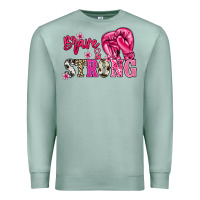Seafoam brave and strong Premium Sweatshirt - NancyCooperArtShop