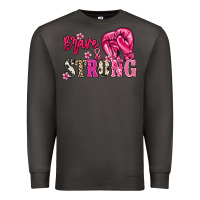 Smoke brave and strong Premium Sweatshirt - NancyCooperArtShop