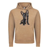 Vintage Coffee french bulldog Vintage Hoodie - BarkalooDesign