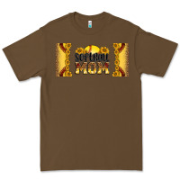Cacao leopard softball mom 16oz libbey glass Premium Tee - HRA Design Shop