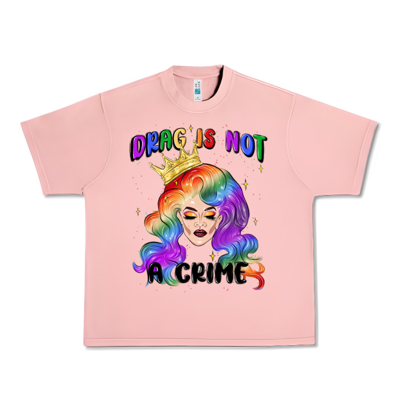 Drag Is Not A Crime Fabulous Drag Queen Urban Heavy Tee by MaliasSmallBusiness | Teevron