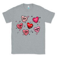 Heather Grey howdy valentine Classic Tee - MaliasSmallBusiness