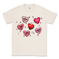 Natural howdy valentine Classic Tee - MaliasSmallBusiness