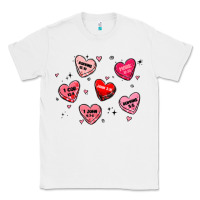White howdy valentine Classic Tee - MaliasSmallBusiness