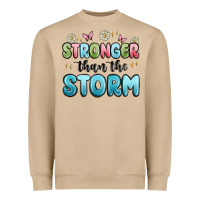 Stronger Than The Storm Heavyweight Sweatshirt | Teevron