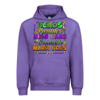 Tulip Beads parades king cake crawfish Mardi Gras Urban Hoodie - FaDigitalArtStudio