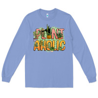 Colony Blue plantaholic Long Sleeve Tee - NancyCooperArtShop