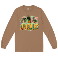 Toasted Coconut plantaholic Long Sleeve Tee - NancyCooperArtShop