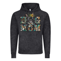 Vintage Black dog mom french bulldog Vintage Hoodie - BarkalooDesign