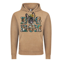 Vintage Coffee dog mom french bulldog Vintage Hoodie - BarkalooDesign