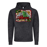 Vintage Black Christmas Truck With Christmas Tree Vintage Hoodie - RanaPortraitStore