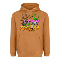 Meerkat Stay spooky Heavyweight Hoodie - NancyCooperArtShop