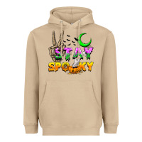 Mushroom Stay spooky Heavyweight Hoodie - NancyCooperArtShop