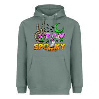 Sage Stay spooky Heavyweight Hoodie - NancyCooperArtShop