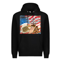 Black god bless the usa Premium Hoodie - TumblerDesignByShophia
