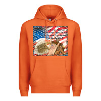 Carrot god bless the usa Premium Hoodie - TumblerDesignByShophia