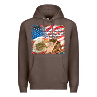 Coffee god bless the usa Premium Hoodie - TumblerDesignByShophia