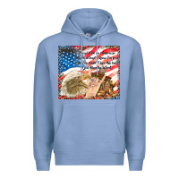 Colony Blue god bless the usa Premium Hoodie - TumblerDesignByShophia