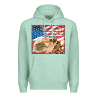 God Bless The Usa Premium Hoodie | Teevron