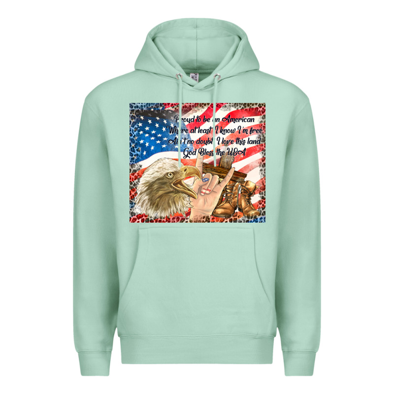 God Bless The Usa Premium Hoodie by TumblerDesignByShophia | Teevron