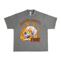 Tornado everything's fine Urban Heavy Tee - MaliasSmallBusiness