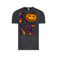 Vintage Black Love Halloween Vintage Tee - Jasminsmagicworld