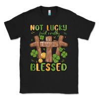 Black not lucky just really blessed malia Classic Tee - MaliasSmallBusiness