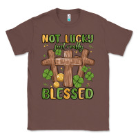 Chestnut not lucky just really blessed malia Classic Tee - MaliasSmallBusiness