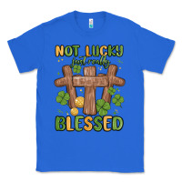 True Royal not lucky just really blessed malia Classic Tee - MaliasSmallBusiness