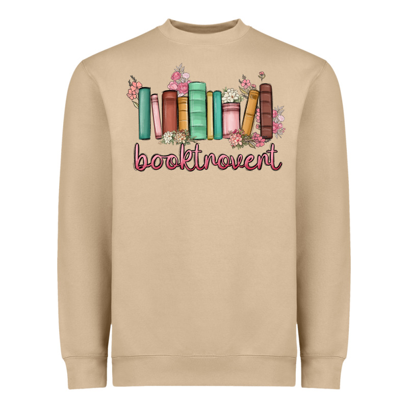 Booktrovert Heavyweight Sweatshirt by MaliasSmallBusiness | Teevron