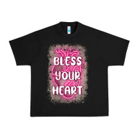 Black bless your heart Urban Heavy Tee - MaliasSmallBusiness