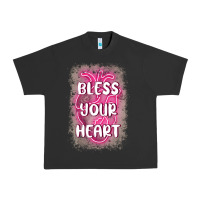 Pigment Black bless your heart Urban Heavy Tee - MaliasSmallBusiness