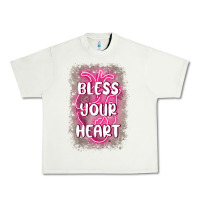 Pistachio bless your heart Urban Heavy Tee - MaliasSmallBusiness
