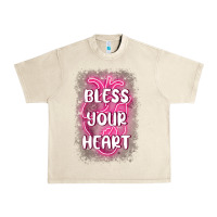 Sandshell bless your heart Urban Heavy Tee - MaliasSmallBusiness