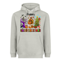 Moon Dust Happy Hallothanksmas Heavyweight Hoodie - texasbilliewilder
