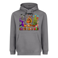 Storm Happy Hallothanksmas Heavyweight Hoodie - texasbilliewilder