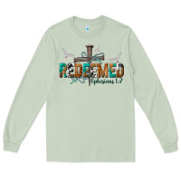 Matcha redeemed ephesians 1 7 Long Sleeve Tee - NancyCooperArtShop