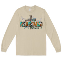 Mushroom redeemed ephesians 1 7 Long Sleeve Tee - NancyCooperArtShop