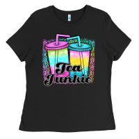 Black tea junkie Ladies Tee - JahusDesignShop
