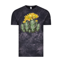 Cloud Black texas rainbow cactus Vintage Tee - LillyAllenDesigns