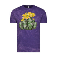 Cloud Purple texas rainbow cactus Vintage Tee - LillyAllenDesigns