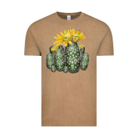 Vintage Coffee texas rainbow cactus Vintage Tee - LillyAllenDesigns