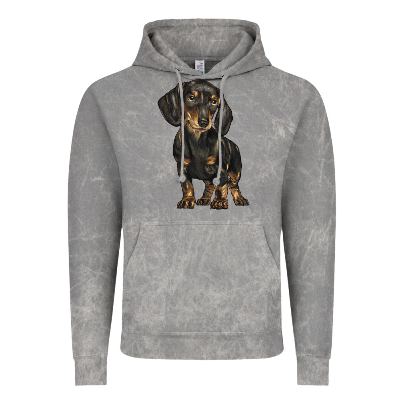 Dachshund Vintage Hoodie by BarkalooDesign | Teevron