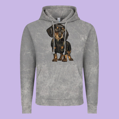 Dachshund Vintage Hoodie Designed By Barkaloodesign
