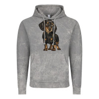 Cloud Rock dachshund Vintage Hoodie - BarkalooDesign