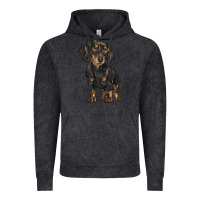 Vintage Black dachshund Vintage Hoodie - BarkalooDesign