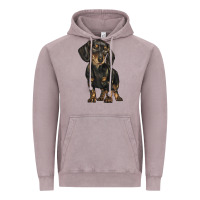 Vintage Zinc dachshund Vintage Hoodie - BarkalooDesign